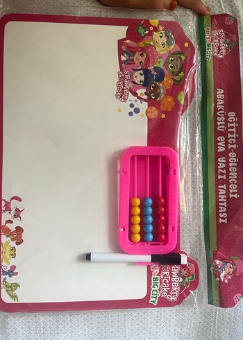 Pembe Abaküslü Yazı Tahtası