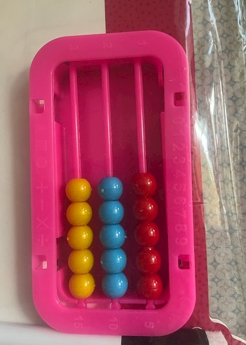 Diğer Pembe Abaküslü Yazı Tahtası