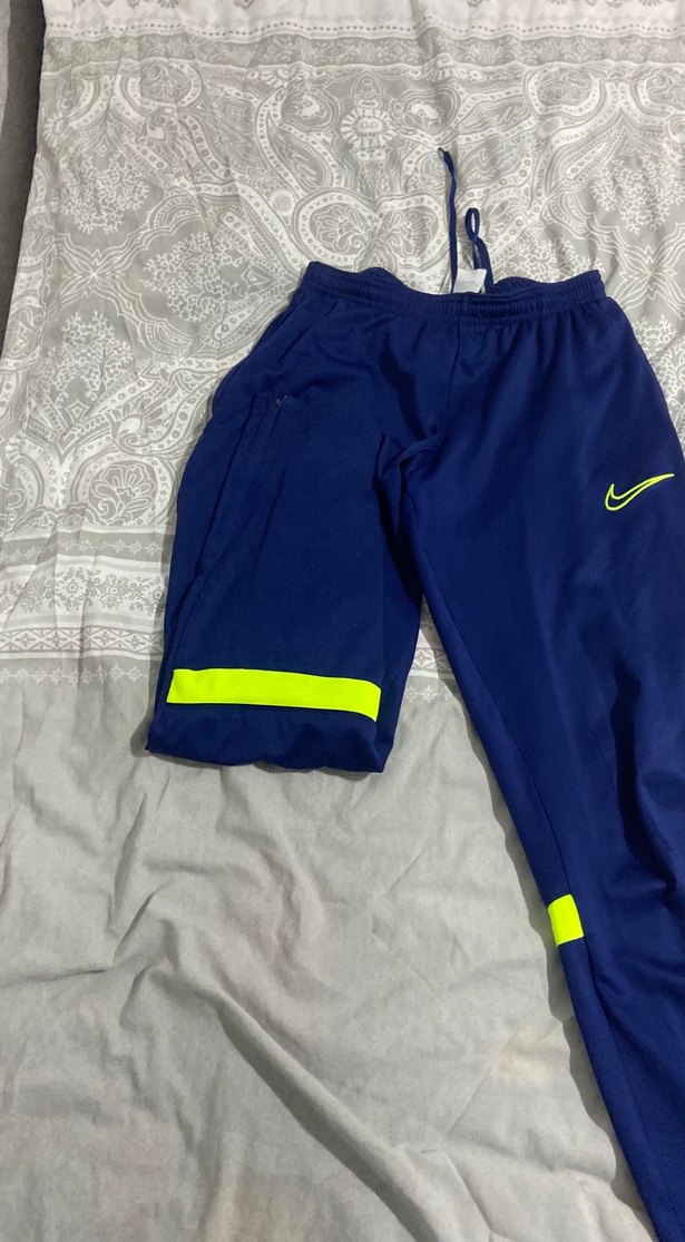 Erkek Lacivert Dar Kesim Eşofman Altı - Görsel 3