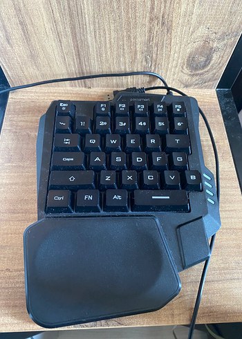 RGB Aydınlatmalı Tek El Mekanik Klavye - Görsel 5