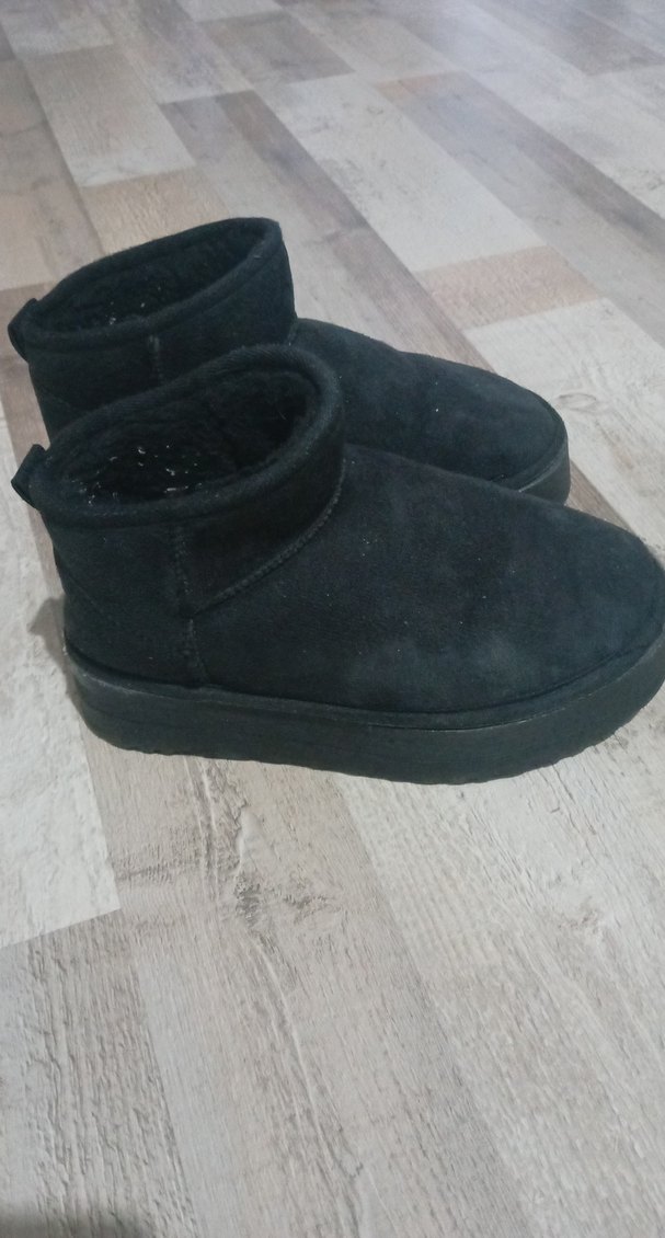 Siyah Dolgu Topuklu Kadın Botları - Görsel 2