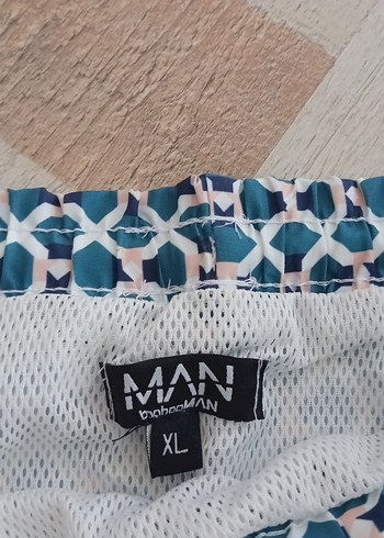 Mavi Desenli deniz Şort - Görsel 2