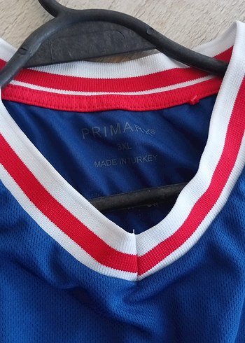 Mavi Baskılı Erkek Spor Tişört - Görsel 3