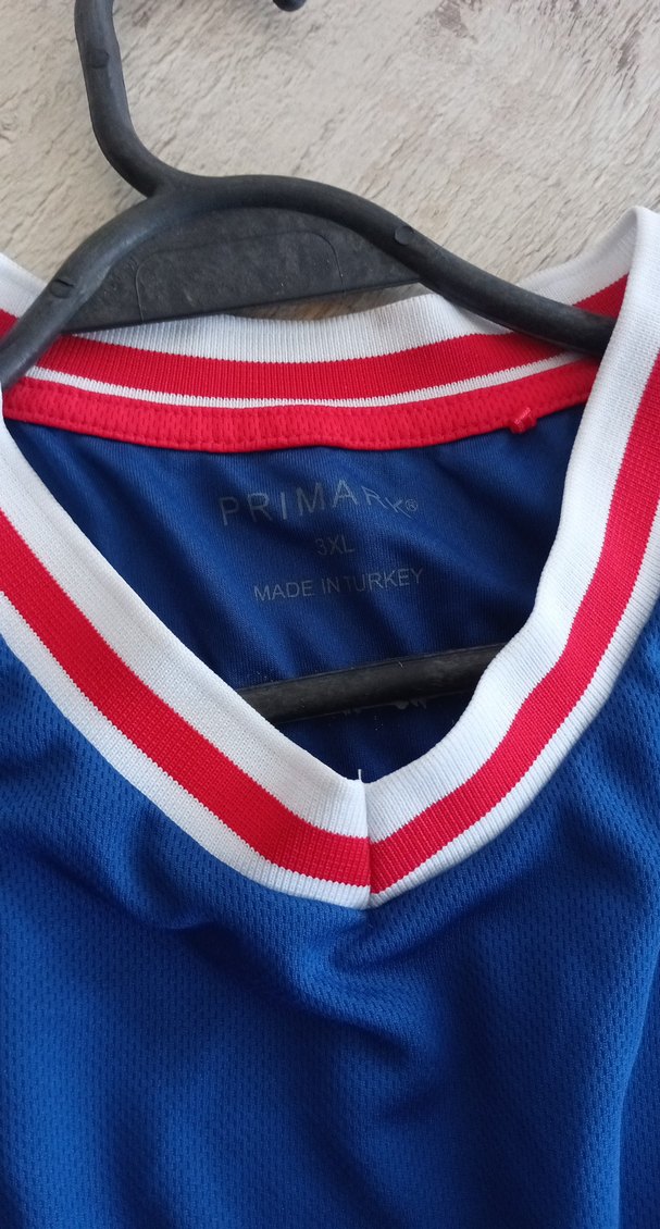 Mavi Baskılı Erkek Spor Tişört - Görsel 3