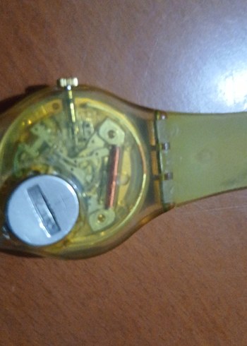 Beden mavi Renk Mavi Kayışlı swacth Kadın Kol Saati