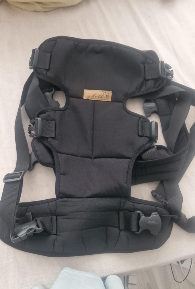 Siyah Bebek Kanguru Taşıyıcı - Görsel 2