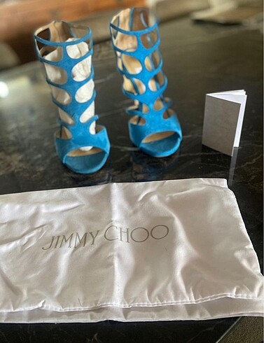 40 Beden mavi Renk Jimmy Choo Hiç kullanılmamış Topuklu Ayakkabı