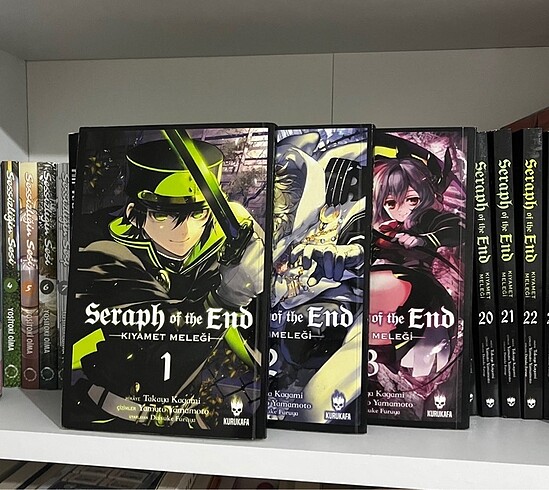 seraph of the end 1-12 kitap