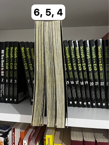 Beden Renk seraph of the end 1-12 kitap