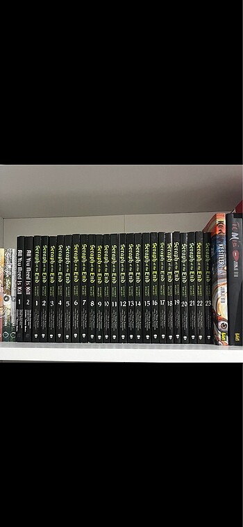 seraph of the end 1-12 kitap