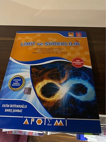 apotemi limit ve süreklilik fasikülü