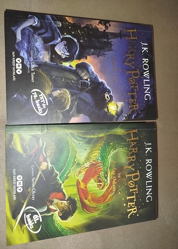  J.K. Rowling Harry Potter 2 Kitap Seti