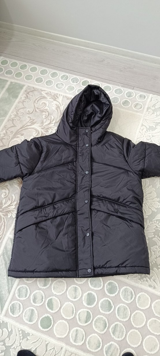 Siyah erkek Kışlık Mont - Görsel 3