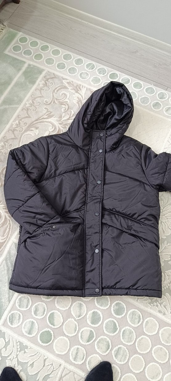 Siyah erkek Kışlık Mont - Görsel 5