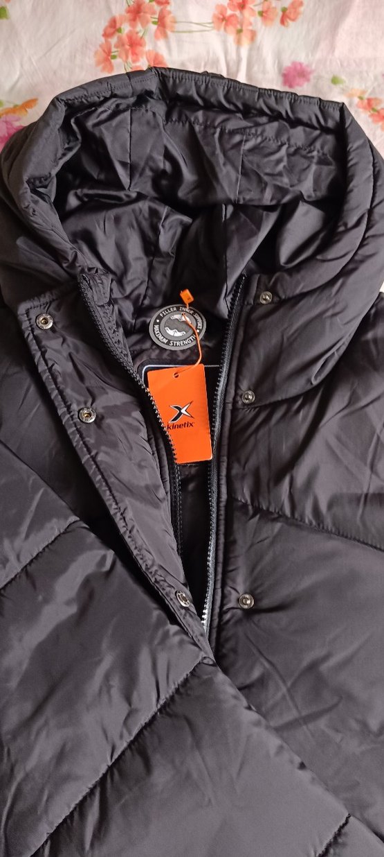 Siyah erkek Kışlık Mont - Görsel 2