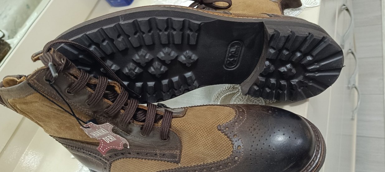 Lumberjack Kahverengi Süet Bağcıklı Erkek Biker Bot - Görsel 4