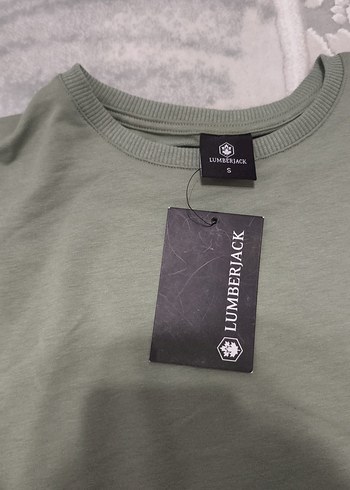 Lumberjack yeşil Kadın Uzun Kollu Bisiklet Yaka Sweatshirt