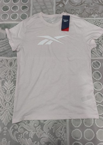 toz pembe Baskılı Kısa Kollu Spor Tişört