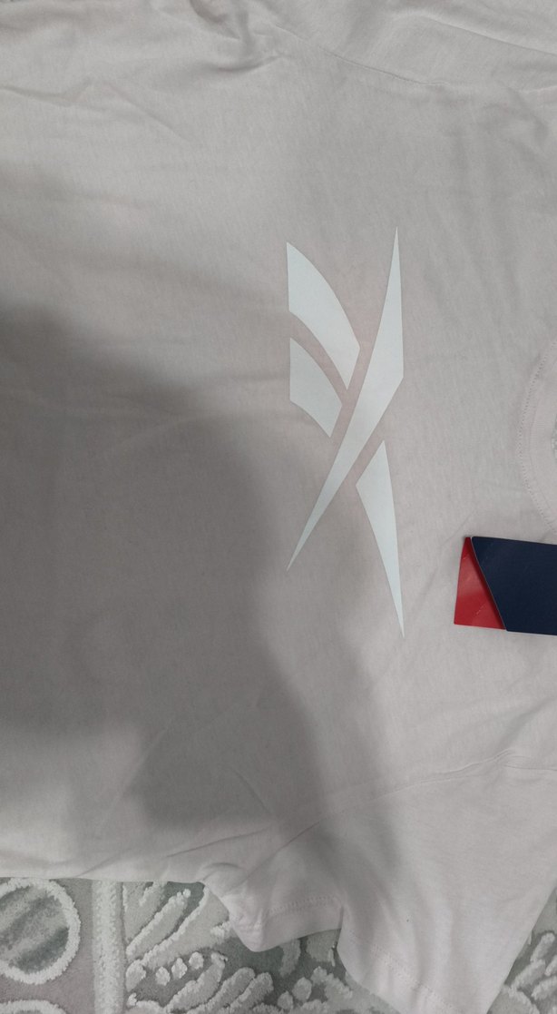 toz pembe Baskılı Kısa Kollu Spor Tişört - Görsel 2