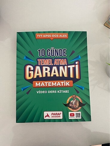 PARAF YAYINLARI 10 GÜNDE TEMEL ATMA GARANTİ MATEMATİK