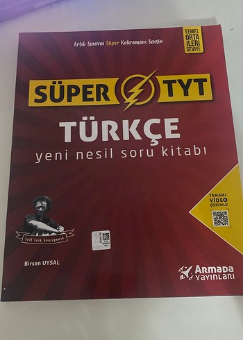Armada Yayınları Süper TYT Türkçe Yeni Nesil Soru Kitabı