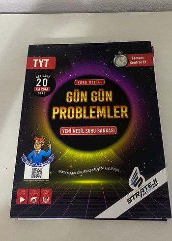 Strateji Yayınları TYT Gün Gün Problemler Soru Bankası