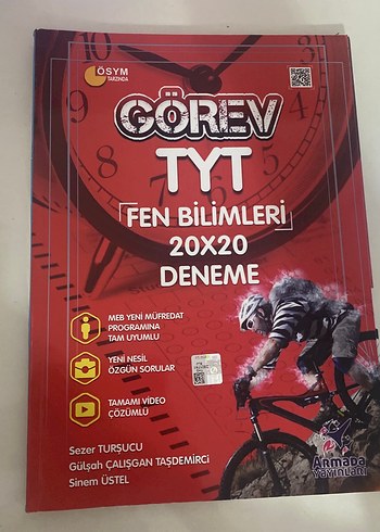 Görev TYT Fen Bilimleri 20x20 Deneme Kitabı