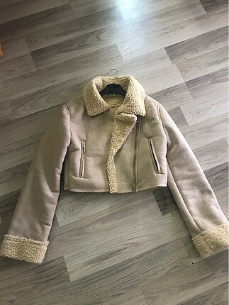 İçi Peluş Süet Ceket
