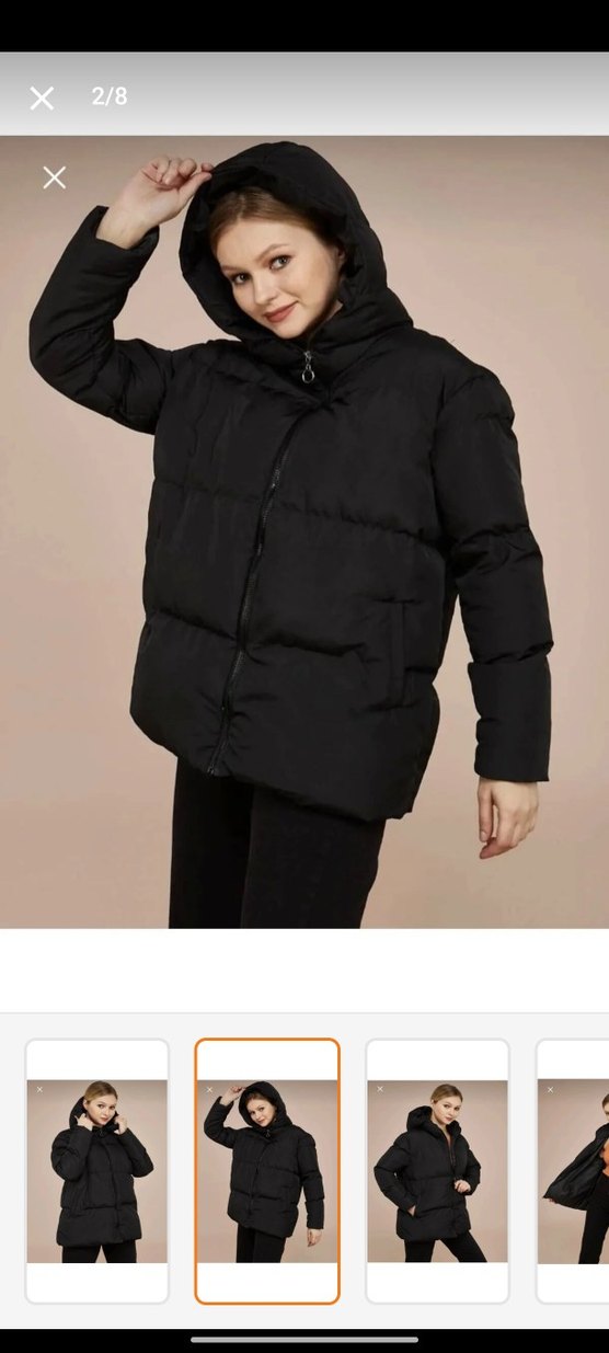 Siyah Kadın Puff Mont şişme mont - Görsel 3