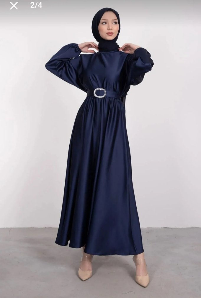 Düğün kına mezuniyet elbisesi Tesettür abiye, tesettür elbise - Görsel 2
