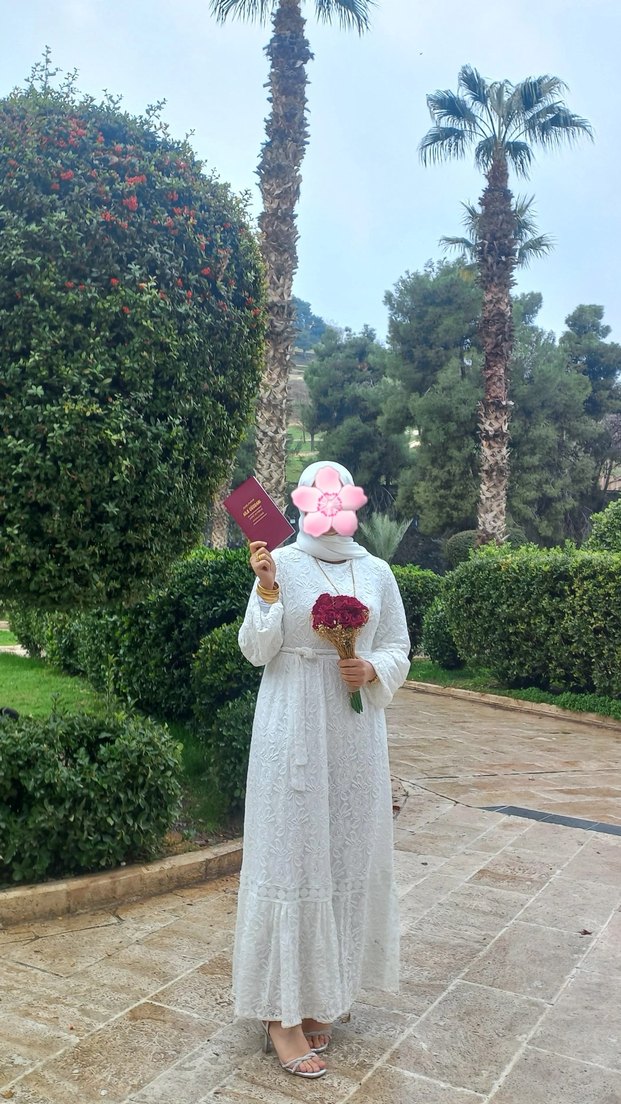 Dantel Detaylı Beyaz Uzun Bohem Kadın Elbise - Görsel 2