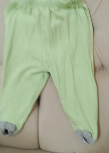 Kız Çocuk Kırmızı Çizgili Düğmeli Pantolon karışık bedenler - Görsel 6