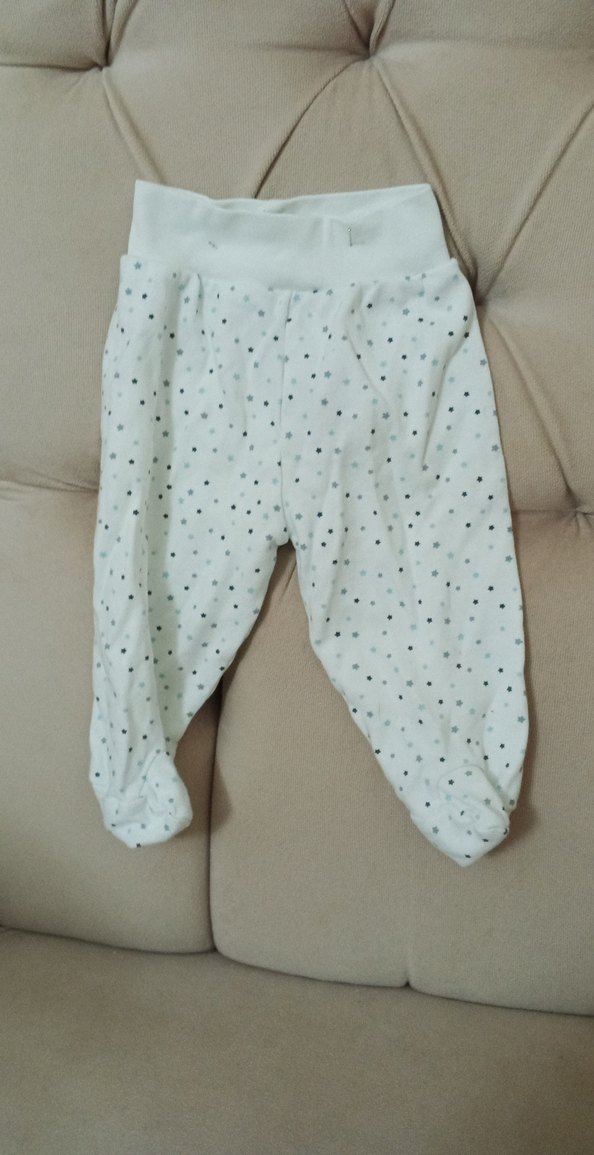 Kız Çocuk Kırmızı Çizgili Düğmeli Pantolon karışık bedenler - Görsel 3