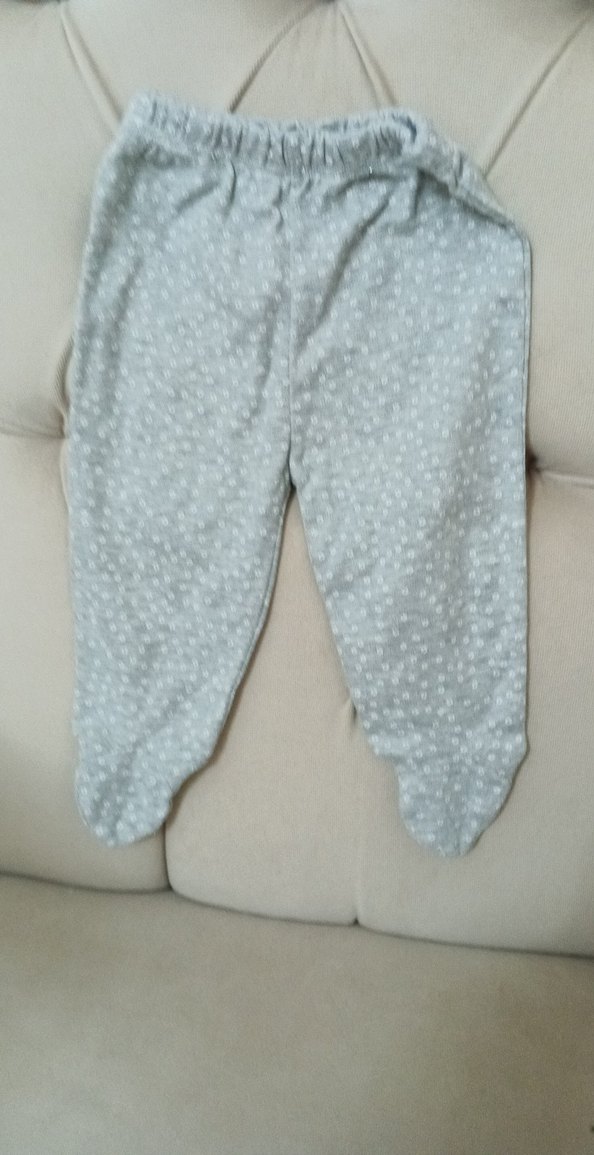 Kız Çocuk Kırmızı Çizgili Düğmeli Pantolon karışık bedenler - Görsel 4