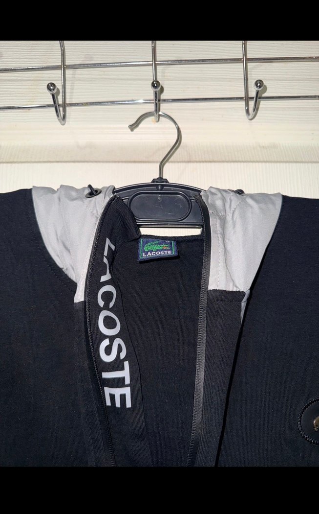 Lacoste Siyah Fermuarlı Erkek Sweatshirt - Görsel 2