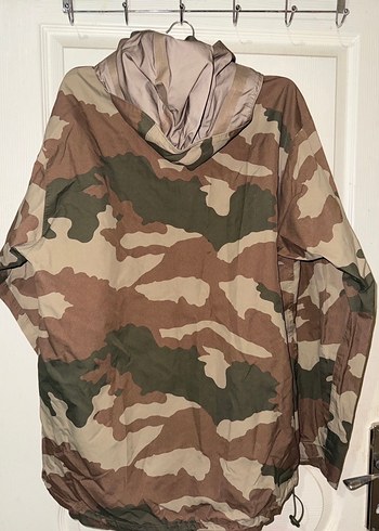 Kapüşonlu Kamuflaj Desenli Erkek Ceket - Görsel 2