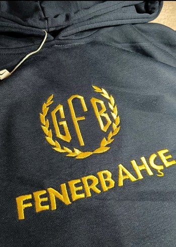 Fenerbahçe Baskılı Erkek Kapüşonlu Sweatshirt - Görsel 2