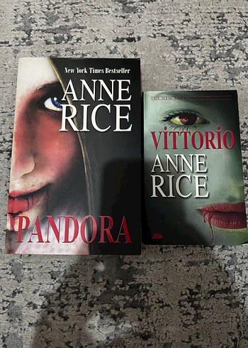 Anne Rice 2 Kitap Seti: Pandora ve Vittorio