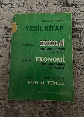 Yeşil Kitap - Demokrasi, Ekonomi ve Sosyal Temel