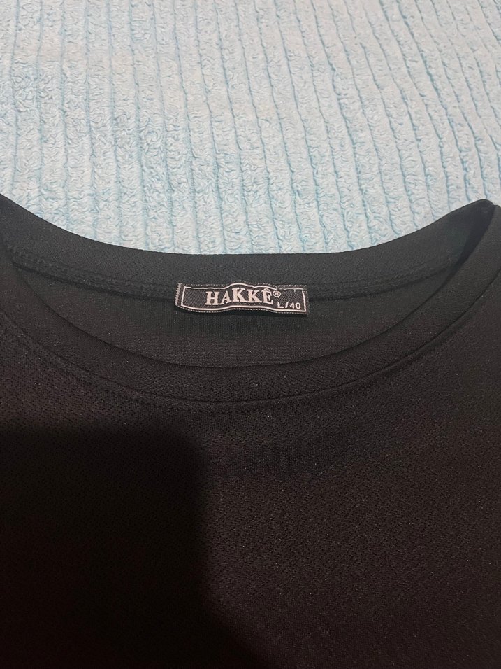 Uzun Siyah Zebra Desenli Kemerli Elbise - Görsel 4