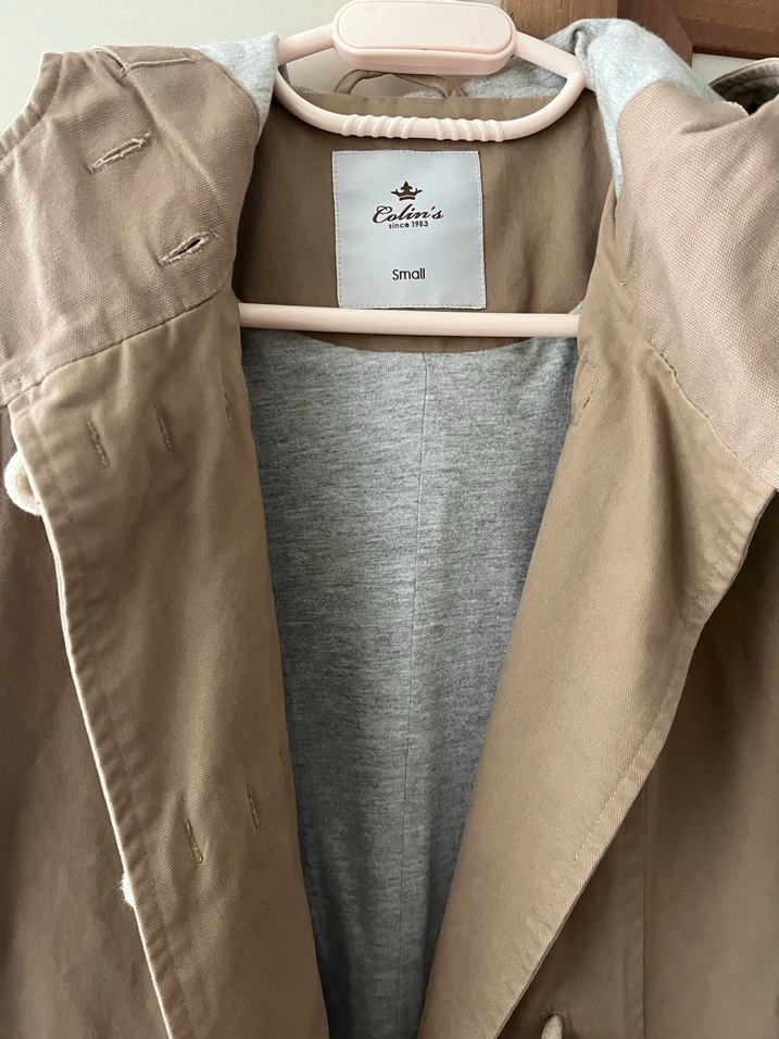 Bej Düğmeli  Ceket - Görsel 3