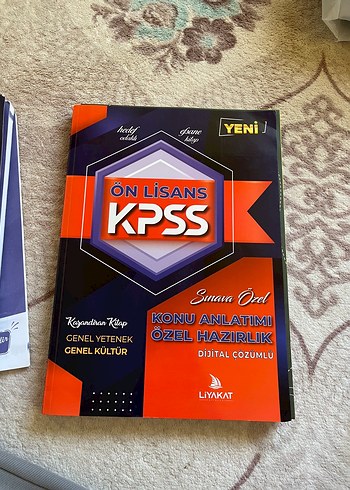 Ön Lisans KPSS Konu Anlatımı Özel Hazırlık Kitabı