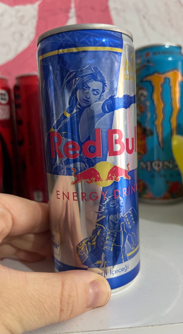 Arcane Vi&Jinx Red Bull Enerji İçeceği 250 ml - Görsel 2