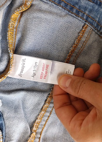 Kolsuz Denim Yelek - Görsel 2