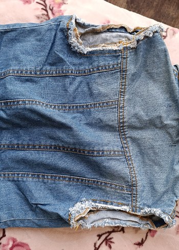 Kolsuz Denim Yelek - Görsel 3