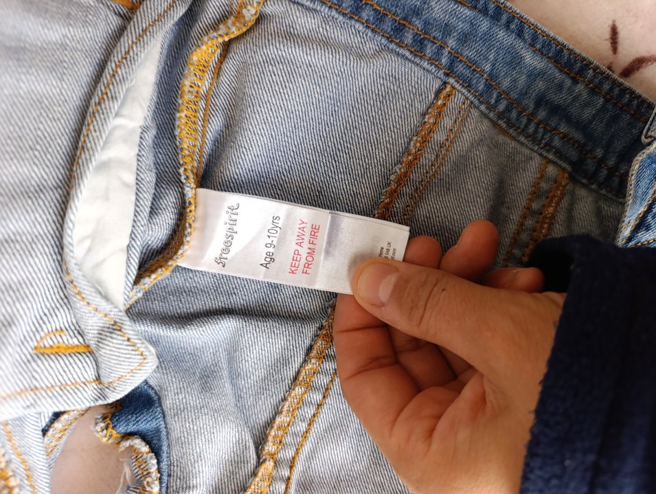 Kolsuz Denim Yelek - Görsel 2