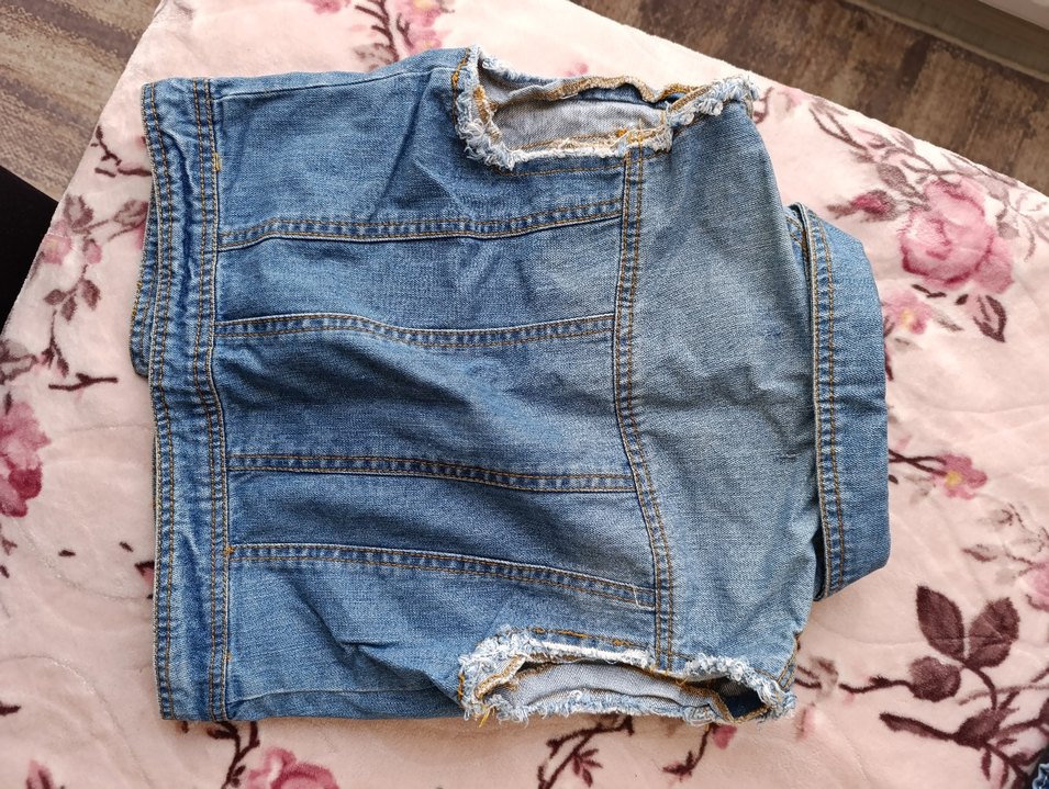 Kolsuz Denim Yelek - Görsel 3