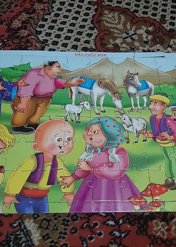 Renkli Çocuk Yapbozu