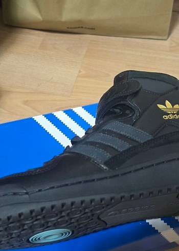 Adidas Siyah Dolgu Topuklu Bağcıklı Spor Ayakkabı - Görsel 2