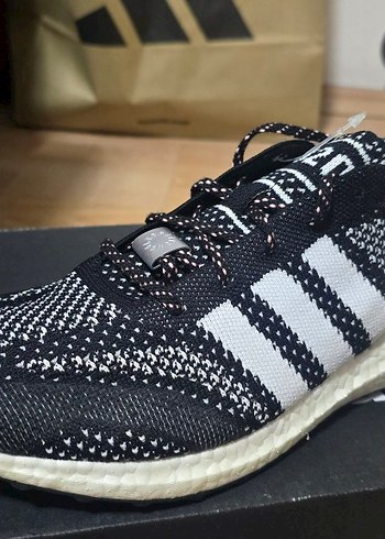 Adidas Erkek Spor Ayakkabı Beyaz Siyah - Görsel 2